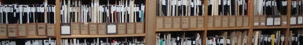 University of Melbourne History Honours theses on shelves